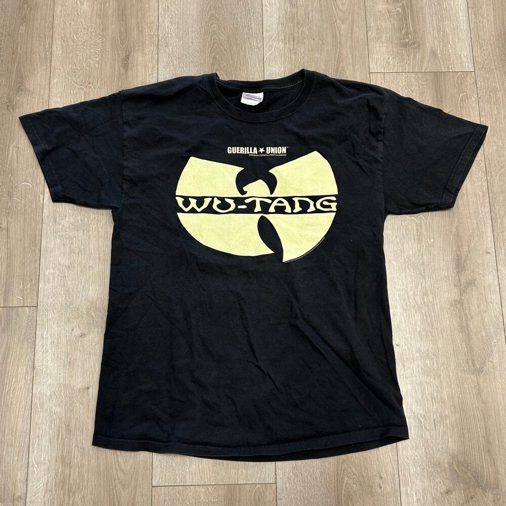 2010 Wu-tang Rock The Bells Concert Tee T Shirt Size Large L Black B24